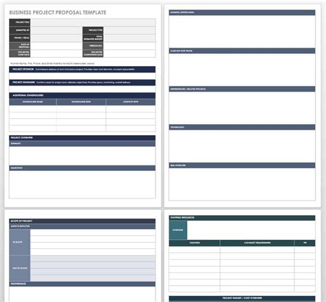 17 Free Project Proposal Templates + Tips | Smartsheet