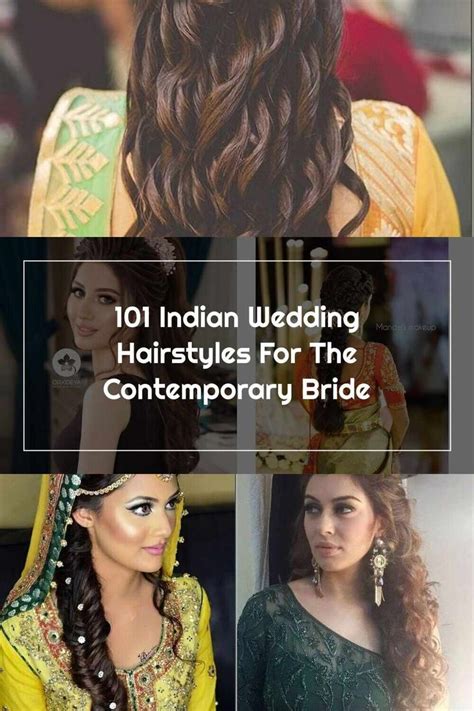 17 Indian Wedding Hairstyles For The Contemporary Bride How To