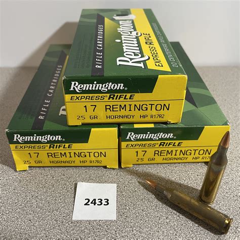 17 Remington Centerfire Ammo For Sale 