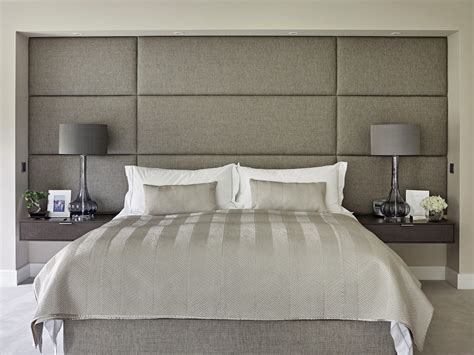 17. Add pattern to a plain bedroom with a headboard