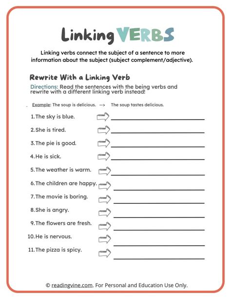 17.2 action verbs and linking verbs practice 1 answers