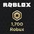 1700 robux redeem code