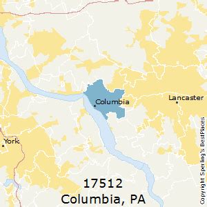 17512 Zip Code Map