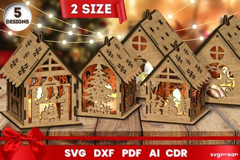 Download 18+ Christmas House Svg
 Background Cut Files