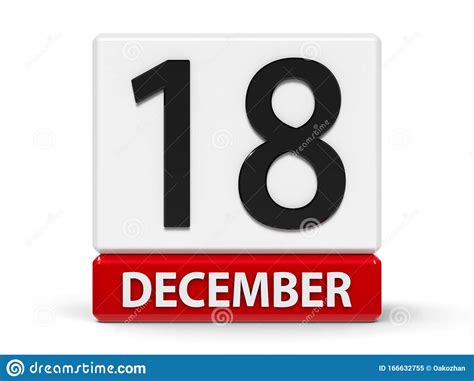 18 December Calendar