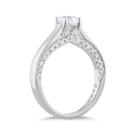 18 carat white gold diamond ring h samuel