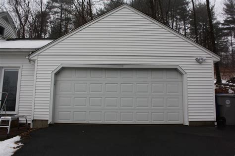 18 ft insulated garage door