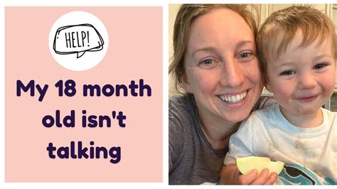 18 month old not saying real words