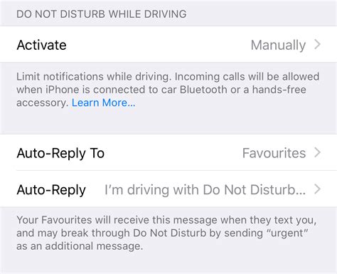 18. Activate Do Not Disturb While Driving