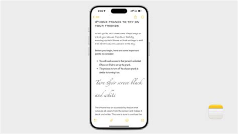 18. Use different fonts in the Notes app
