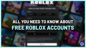 180+ Free Roblox Accounts & Passwords with Robux (DAILY)