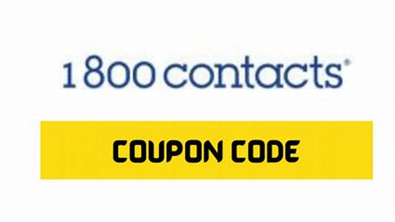 1800 Contacts Promo Code 2025