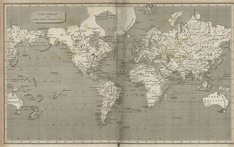 1820 Map Of The World