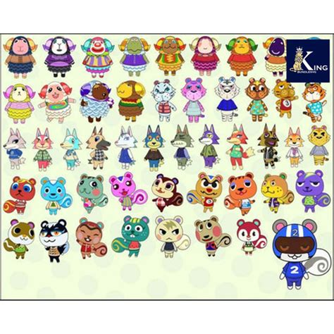 Download 187  Animal Crossing Bundle PSD Commercial Use For Crafts