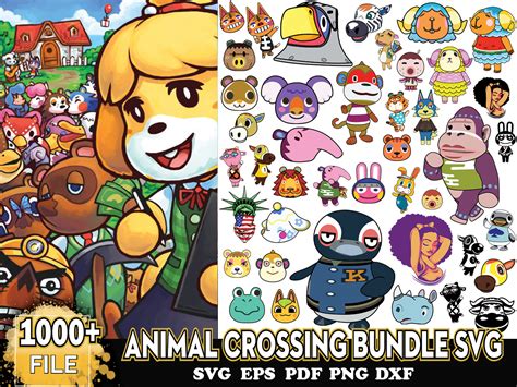 Download 187+ Animal Crossing Bundle PSD Files