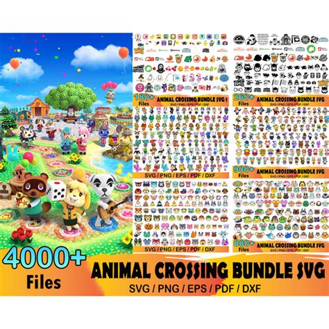 Download 187+ Animal Crossing Bundle PSD Printable