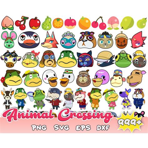Download 187+ Animal Crossing Bundle PSD for Cricut Machine