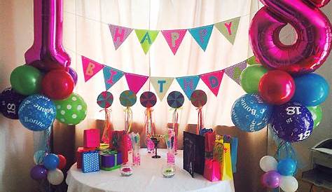 18th Birthday Party Room Decoration Ideas s Set