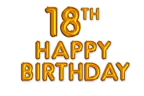 18th Birthday Image