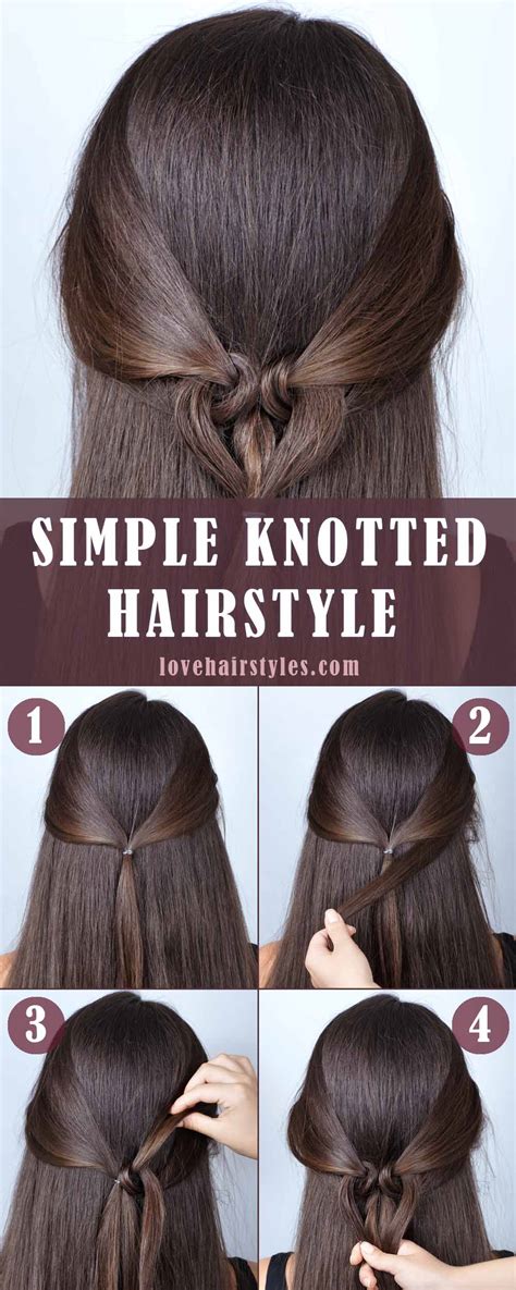 19 Easy Hairstyles To Do Yourself Step By Step How To Do Simple And