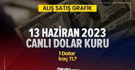 19 haziran dolar kuru 2023