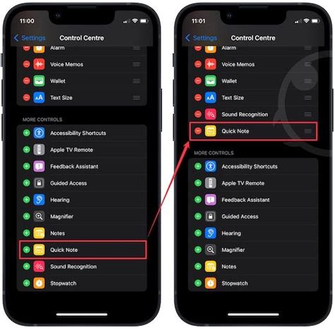 19. Add Quick Note to Control Center