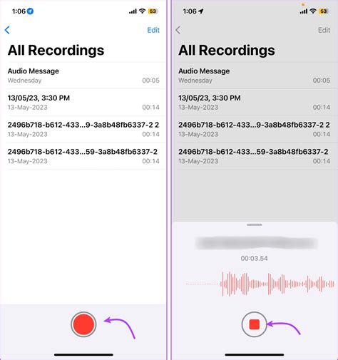 19. Send audio notes via iMessage