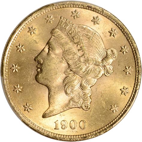 1900 p double eagle ms64