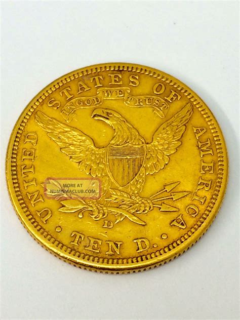 1901 ten dollar gold coin