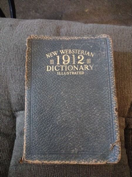 1912 webster dictionary