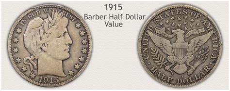 1915 half dollar coin value