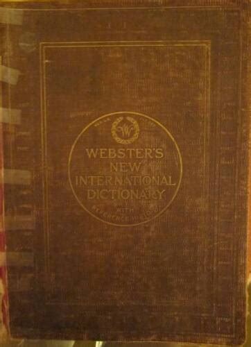 1918 webster dictionary