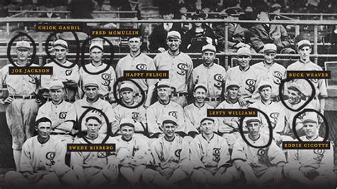 1919 chicago white sox world series roster