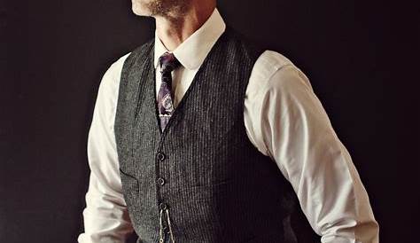 1920s Style Men's Vests, Pullover Vests, Waistcoats Mens vest fashion