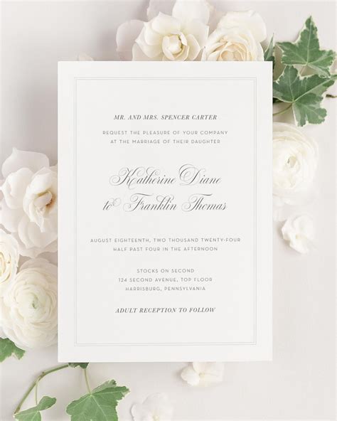 Reviving The Charm Of 1930S Wedding Invitations
