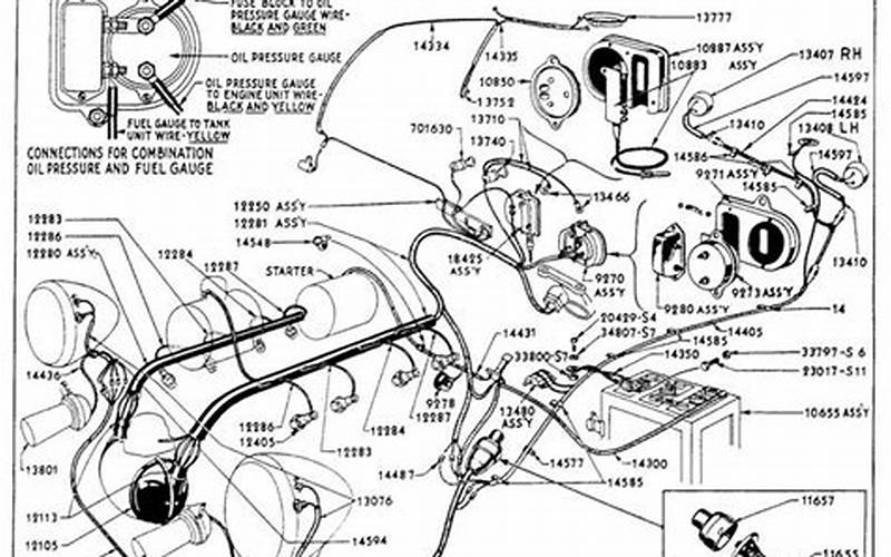1937 Ford Engine Wiring Diagram - Ignition System