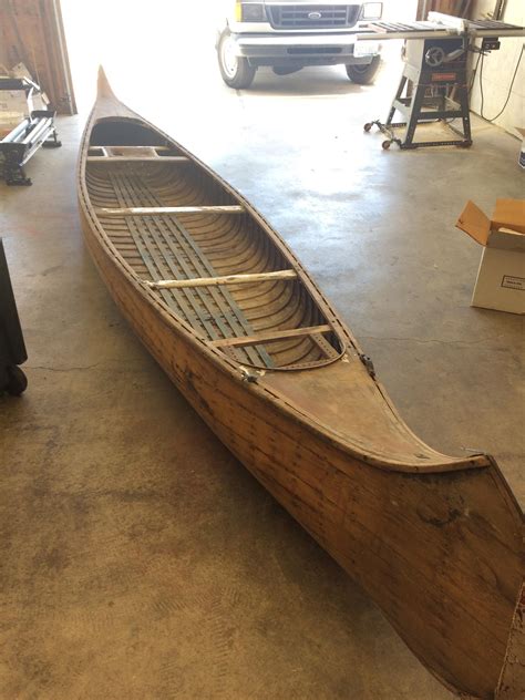 first canoe. oldtown discovery 174. still has the manual attached