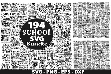 Download 194 School Quotes Bundle Cut Files