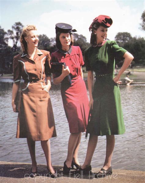 Timeless Elegance: Captivating 1940s Women’s Fashion in Stunning Pictures