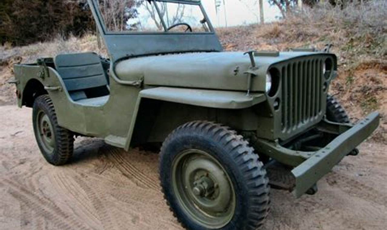 1941 ford jeep for sale