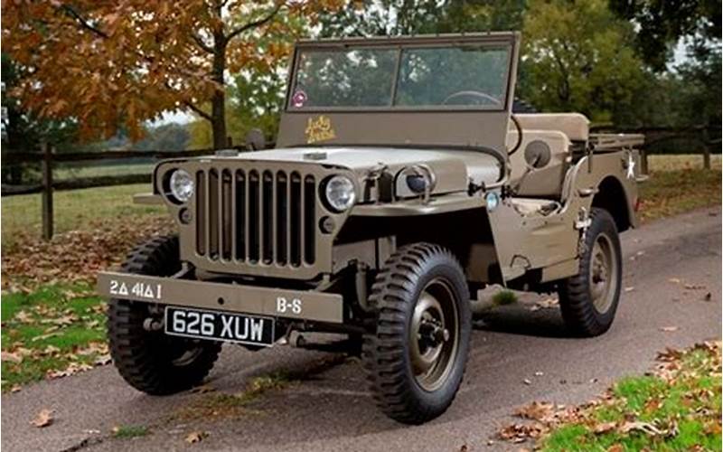 1942 Willys Jeep Price