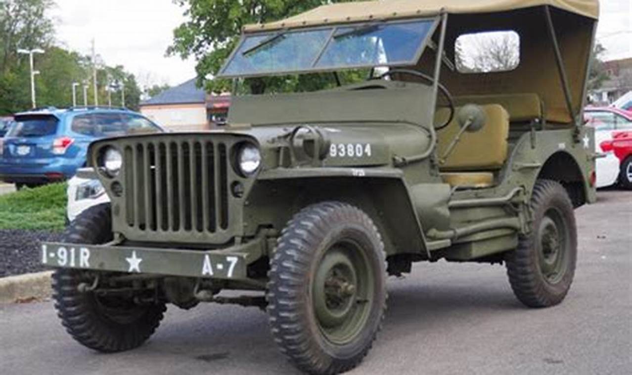 1943 jeep for sale