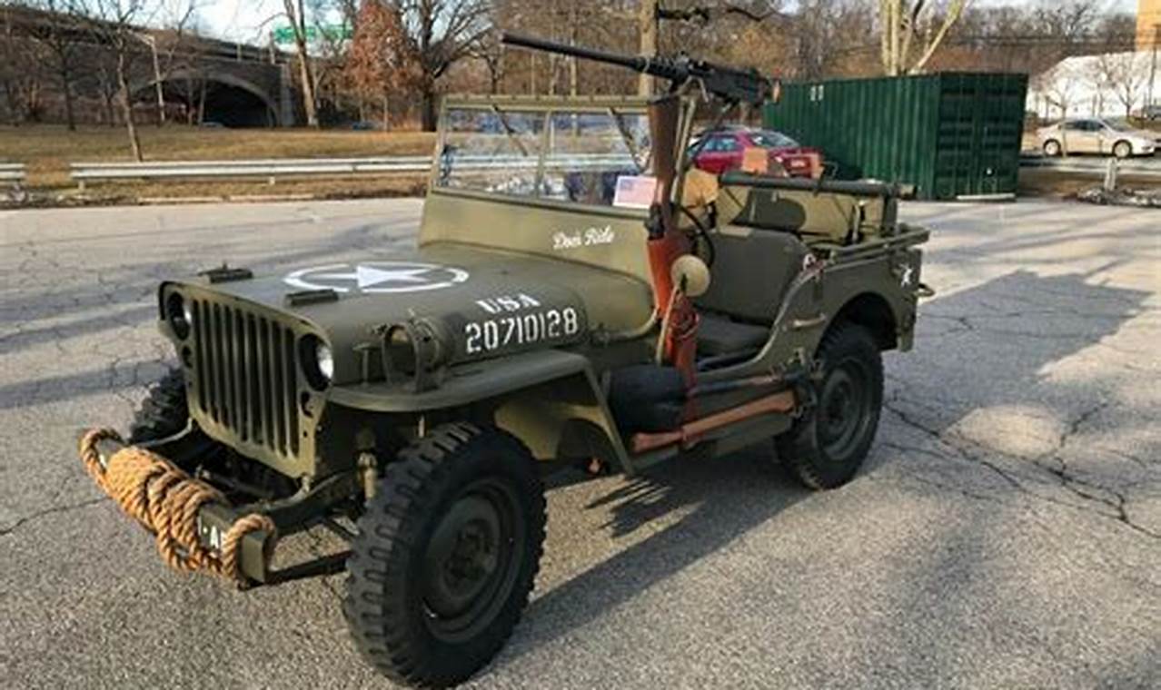 1945 willys jeep for sale