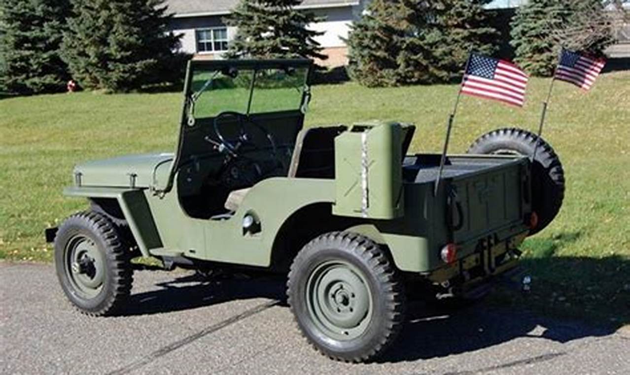 1946 jeep for sale