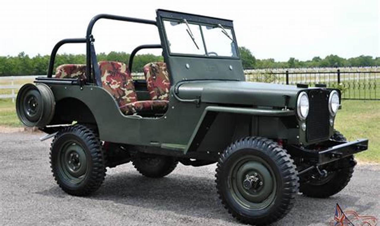 1949 jeep willys for sale