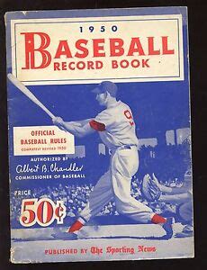 1950 sporting news baseball guide