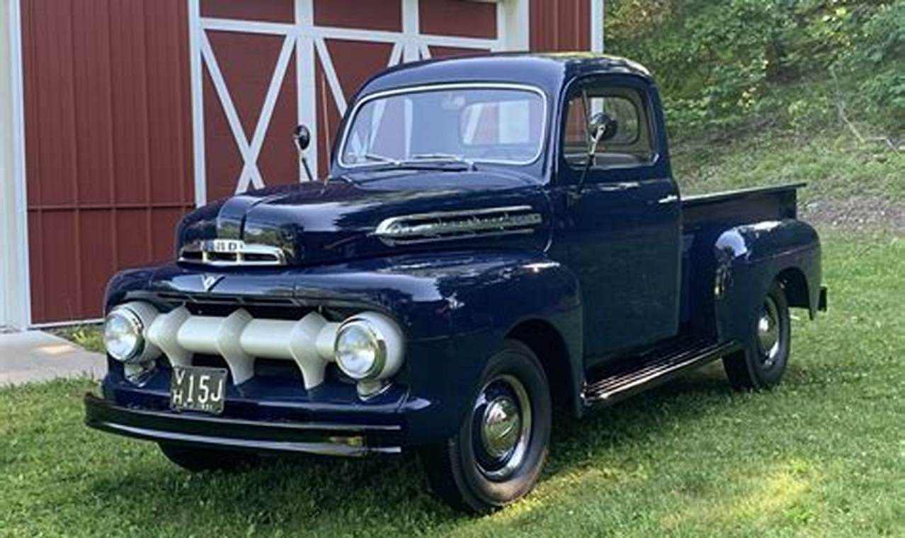 1951 ford trucks for sale