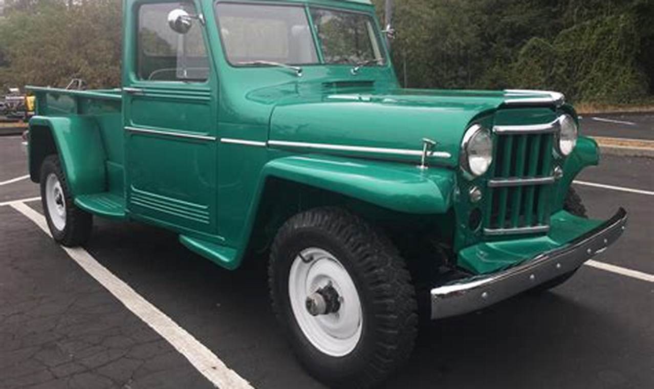1953 willys jeep pickup for sale