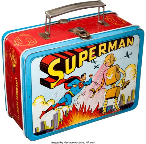 1954 Superman Lunch Box Greatest Collectibles