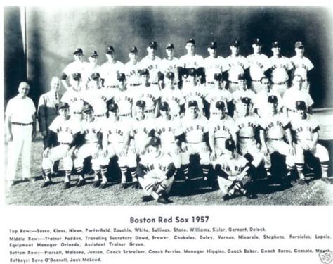 1957 boston red sox team roster